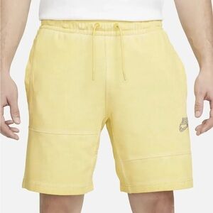 Nike Men’s Return To Zero Jersey Yellow Organic Gold Shorts Sz M DM5622-700